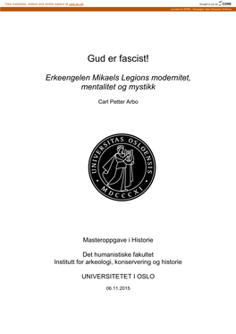 Gud Er Fascist!