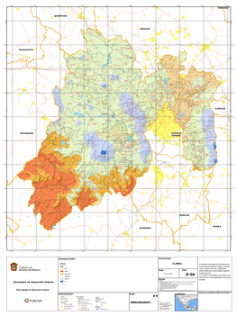 Climas CLIMAS EL PRESENTE PLANO FORMA PARTE INTEGRANTE DEL Tipo PLAN ESTATAL DE DESARROLLO URBANO, APROBADO Seco POR EL C