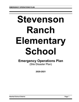 Stevenson Ranch Elementary School