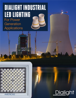 DIALIGHT INDUSTRIAL LED LIGHTING for Power Generation Applications