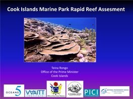 Cook Islands Marine Park Rapid Reef Assessment