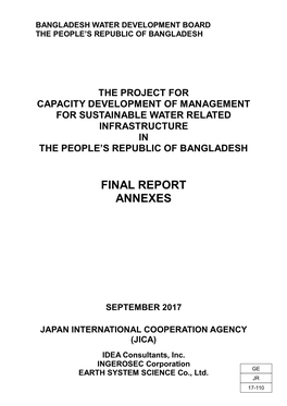 Final Report Annexes