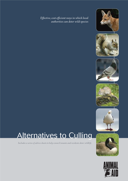 Alternatives to Culling