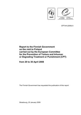 Report to the Finnish Government on the Visit to Finland