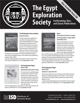 The Egypt Exploration Society