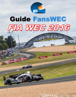 Guide FIA WEC 2016