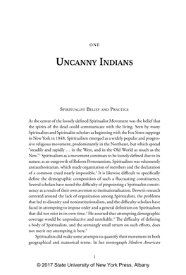 Uncanny Indians