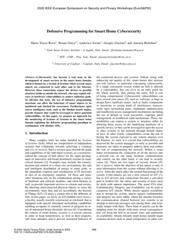 Defensive Programming for Smart Home Cybersecurity