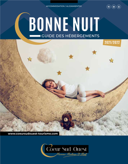 Bonne Nuit Guide Des Hébergements 2021/2022