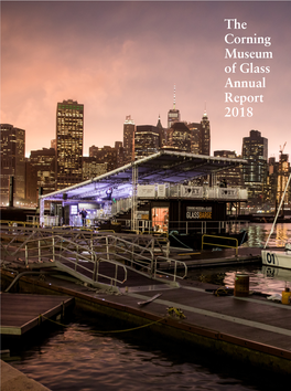 The Corning Museum of Glass Annual Report 2018 Cover: Officers of the Board Antony E