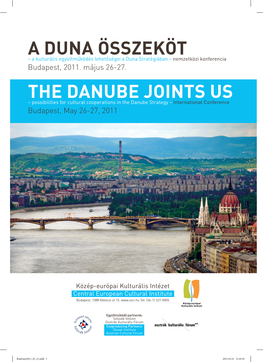 A Duna Összeköt the Danube Joints Us