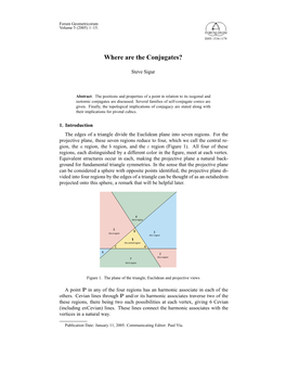 Where Are the Conjugates?