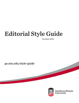 Editorial Style Guide