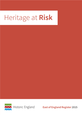 Heritage at Risk Register 2015, East of England