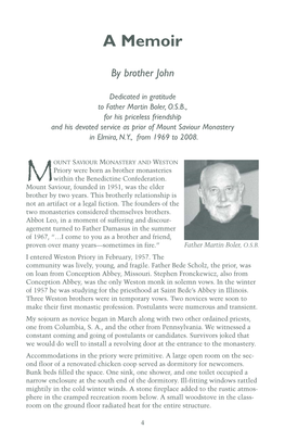 A Memoir on Fr Boler by Br John.Pdf