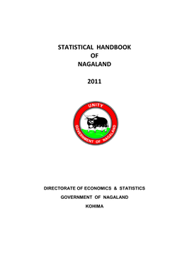 Statistical Handbook of Nagaland 2011