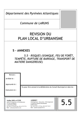 Revision Du Plan Local D'urbanisme