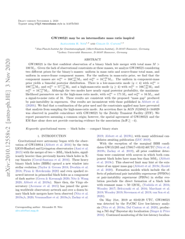 Arxiv:2010.12558V2 [Astro-Ph.HE] 3 Nov 2020