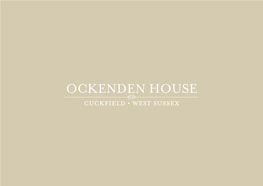 Ockenden House