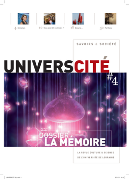 N°4 De La Revue Univers-Cité