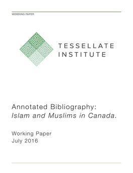 Islam and Muslims in Canada
