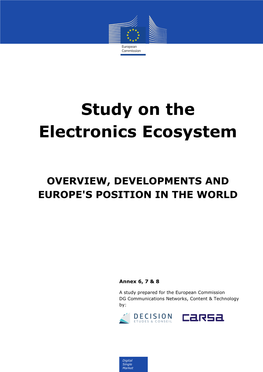 Study on the Electronics Ecosystem