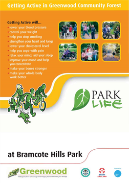 Bramcote Hills Getting Active Leaflet