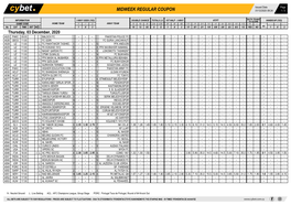 Midweek Regular Coupon 01/12/2020 08:24 1 / 3