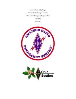 Ohio Section Emergency Response Plan