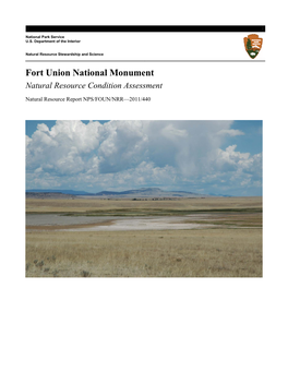 Natural Resource Condition Assessment, Fort Union National