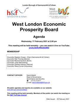 West London Economic Prosperity Board