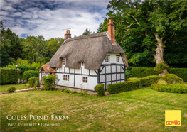 Coles Pond Farm West Tytherley • Hampshire