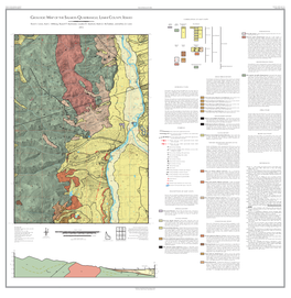 Geologic Map of the Salmon Quadrangle, Lemhi County, Idaho