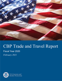 CBP Trade and Travel Report FY20 Feb.2021