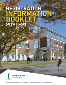 Registration Information Booklet 2020-21