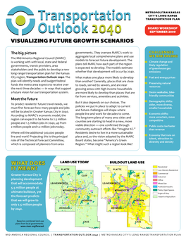 Future Growth Scenarios Workshop Brochure