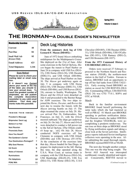 The Ironman—A Double Ender's Newsletter
