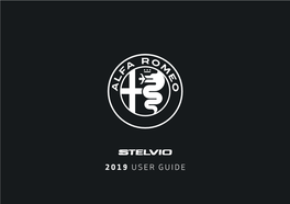 2019 Alfa Romeo Stelvio User's Guide