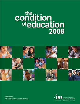 The Condition of Education 2008