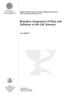 Bioclipse: an Open Source Workbench for Chemo- and Bioinformatics