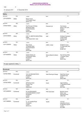 2012 Pre-Applications