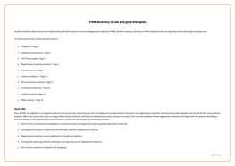 FIRM Directory of Cell and Gene Therapies