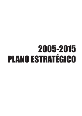 Plano Estratégico 2005-2015