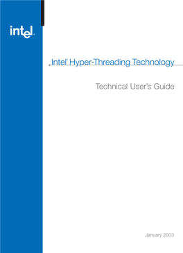 Intel Hyper-Threading Technology