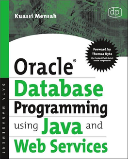 Oracle Database Programming Using Java and Web Services Oracle Database Related Book Titles