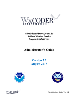 Administrator's Guide Version 3.2 August 2015