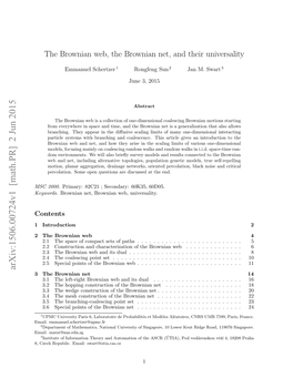 SSS Review of the Brownian