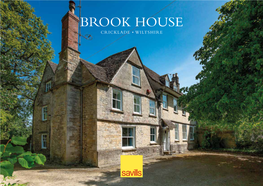 Brook House Cricklade • Wiltshire