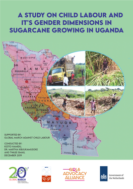 A Study on Child Labour and It's Gender Dimensions in Sugarcane Growing in Uganda