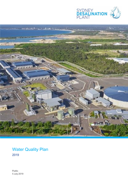 Water Quality Plan 2019